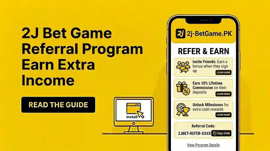 2J Bet Game Referral Program