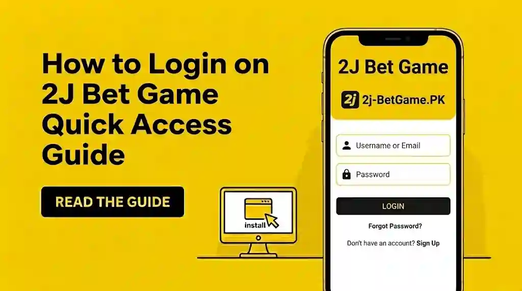 Login on 2J Bet Game